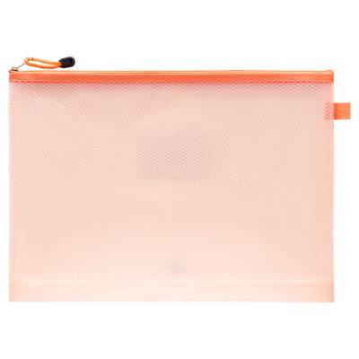 Premto B4+ Ultramesh Expanding Wallet with Zip - Pumpkin Orange