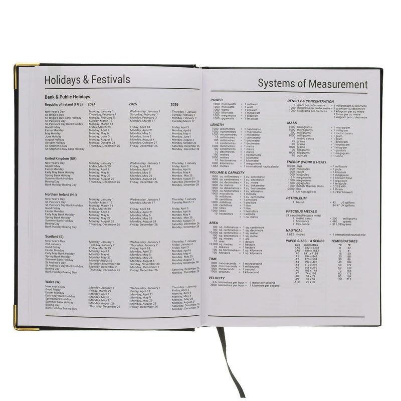 Premier A5 Page A Day Academic Diary 2024-2025