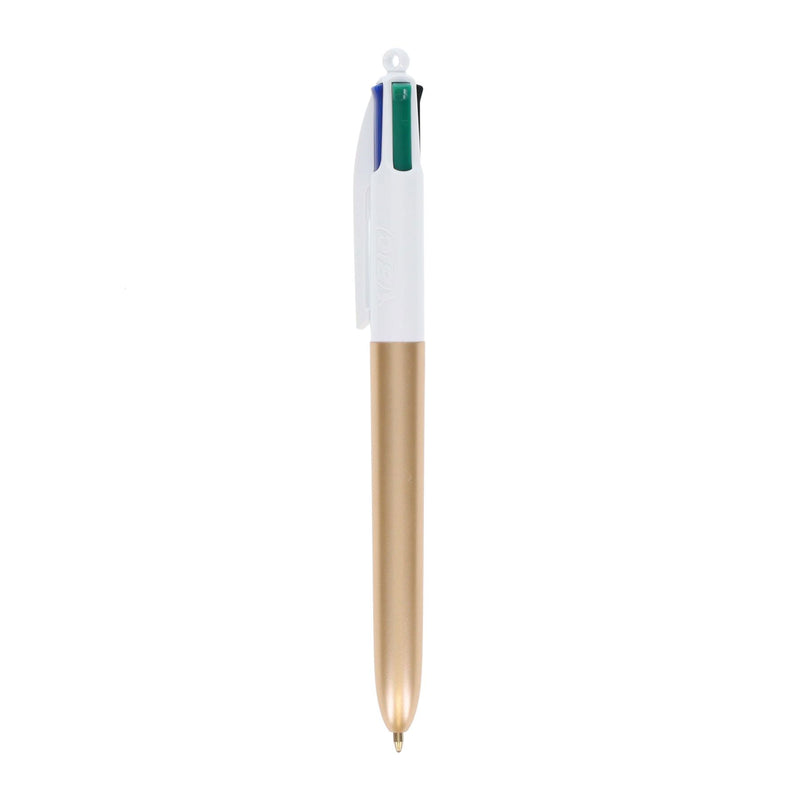 BIC 4 Colour Ballpoint Pens Metallic- Pack of 3