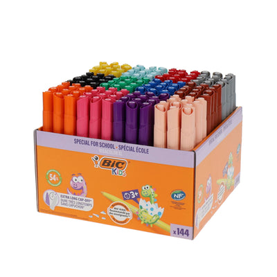 BIC Kids Colouring Markers - Box 144