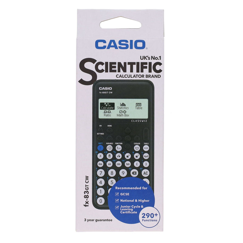 Casio Fx-83Gtcw Scientific Calculator - Black