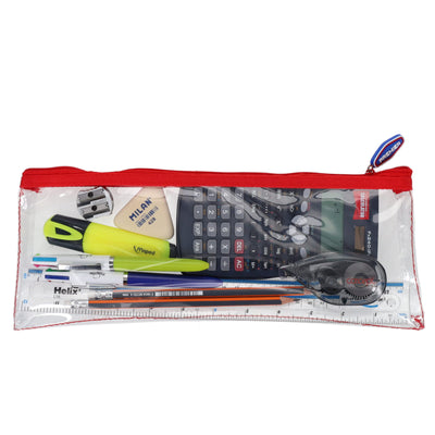 Stationery Multipack | Transparent Pencil Case 330x125mm - Option 1