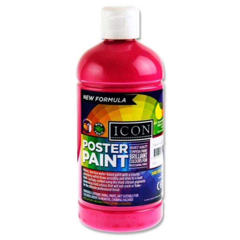 Icon Poster Paint - 500ml - Magenta