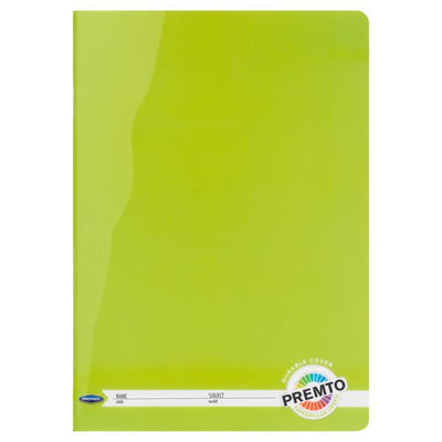 Premto A5 Durable Cover Manuscript Book - 80 Pages - Caterprillar Green