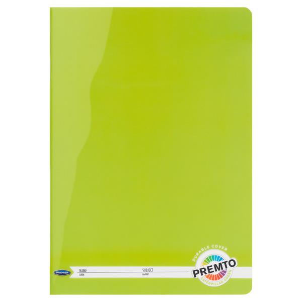 Premto A5 Durable Cover Manuscript Book - 80 Pages - Caterprillar Green