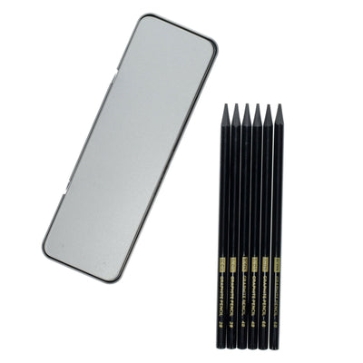 Icon Highest Quality Graphite Pencil Set in Tin