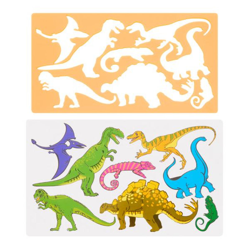 Crafty Bitz Stencils - Dinosaurs