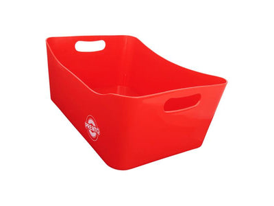 Premto Large Storage Basket - 340x225x140mm - Ketchup Red