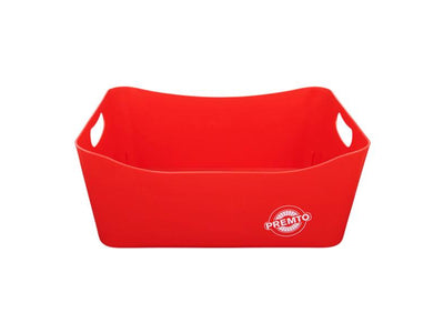 Premto Large Storage Basket - 340x225x140mm - Ketchup Red