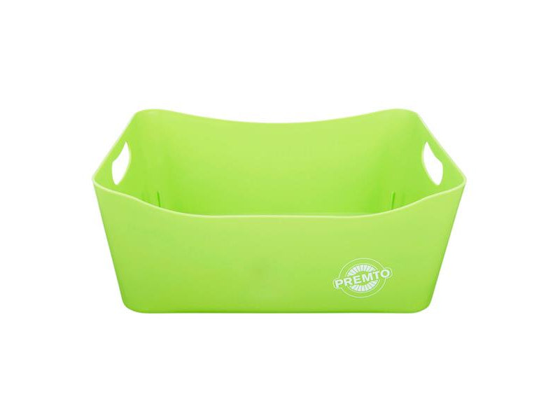 Premto Large Storage Basket - 340x225x140mm - Caterpillar Green