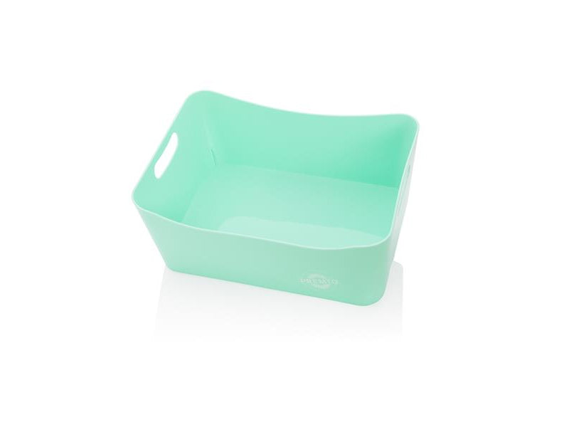 Premto Pastel Large Storage Basket - 340x225x140mm - Mint Magic Green