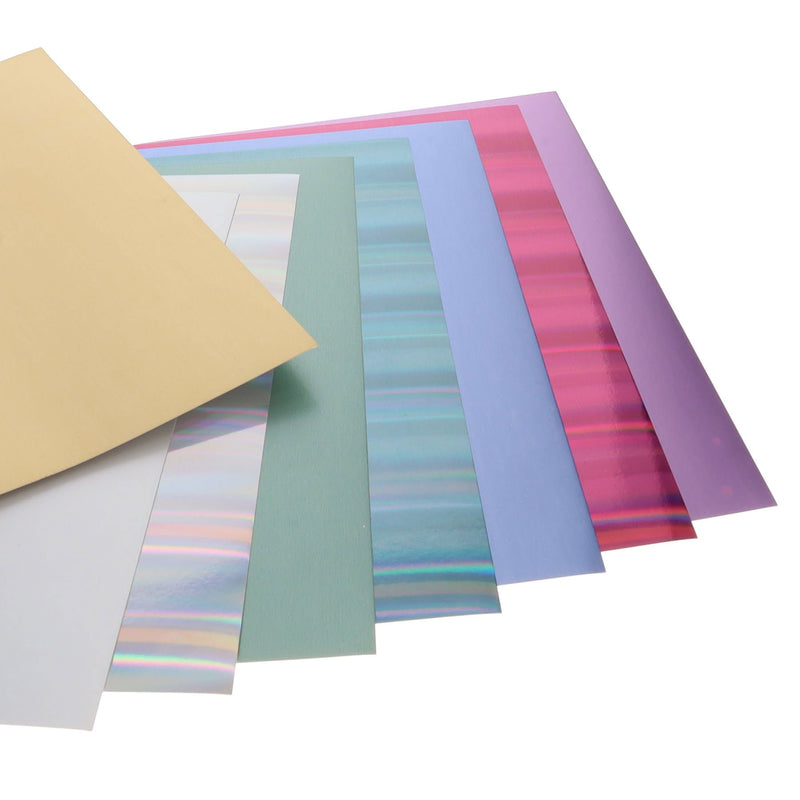 Premier Activity A4 Foil Card - 16 Sheets - 220gsm - Shades of Pastels