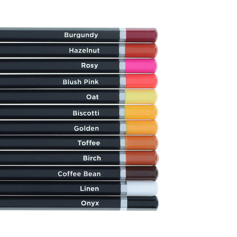 Icon Tin Colouring Pencils - Skin Tone - Box 12