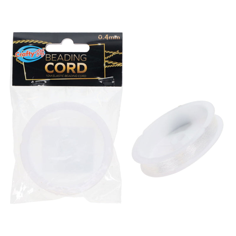 Crafty Bitz Elastic Beading Cord - 0.4mm - 10M