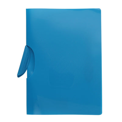 Premto A4 Presentation Folder with Swing Clip - Printer Blue