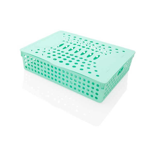 Premto Pastel A4 Heavy Duty File Storage - Mint Magic Green