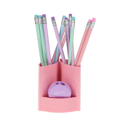 Premto Pastel Pen Pot - Pink Sherbet