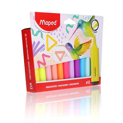 Maped Highlighters - Pack of 12