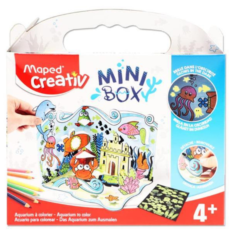 Maped Creativ Mini Box - Aquarium To Colour