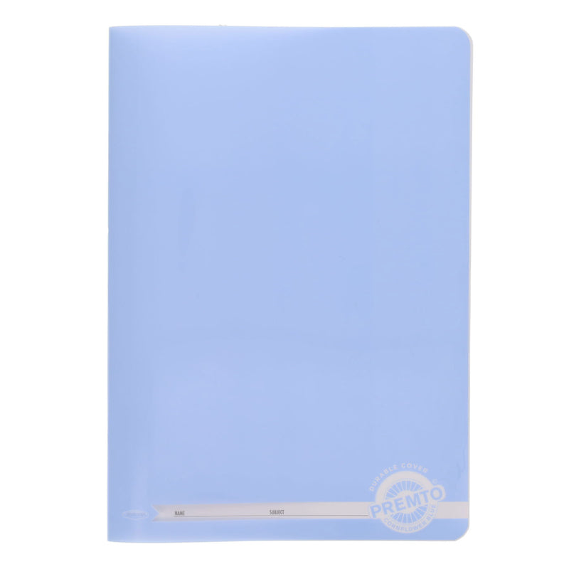 Premto Pastel Multipack | A4 Durable Cover Manuscript Book - 160 Pages - Pack of 5