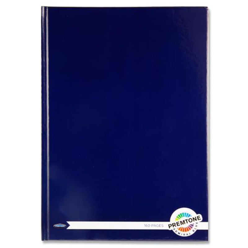 Premto A4 Hardcover Notebook - 160 Pages - Admiral Blue