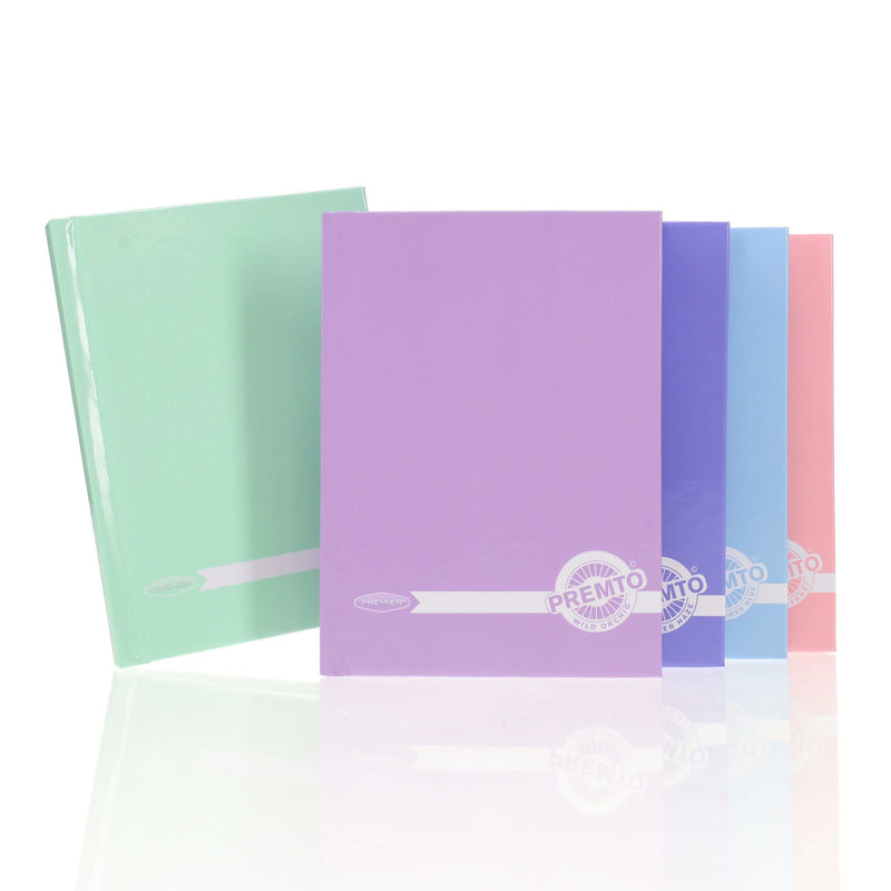 Premto Pastel A6 Hardcover Notebook - 160 Pages - Pastel - Heather Haze