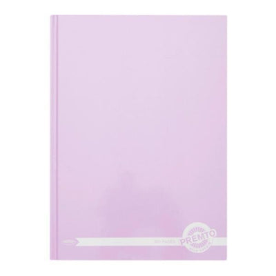 Premto Pastel A4 Hardcover Notebook - 160 Pages - Wild Orchid Purple