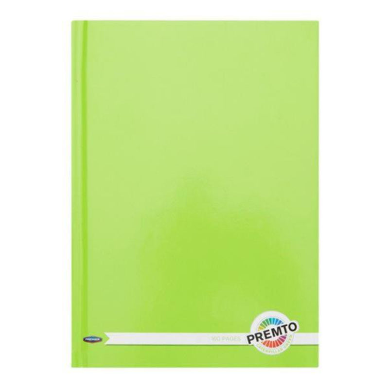 Premto A5 Hardcover Notebook - 160 Pages - Caterpillar Green