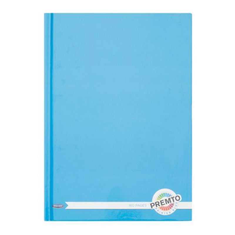 Premto A5 Hardcover Notebook - 160 Pages - Printer Blue