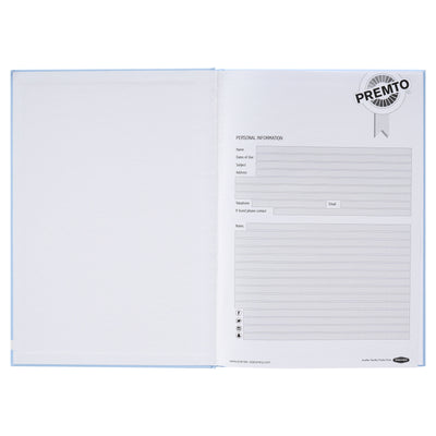 Premto Multipack | Pastel A4 160pg Hardcover Notebook - Pack of 3