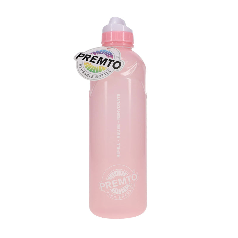 Premto Pastel 750ml Stealth Bottle - Pink Sherbet