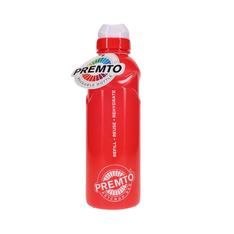 Premto 500ml Stealth Bottle - Ketchup Red