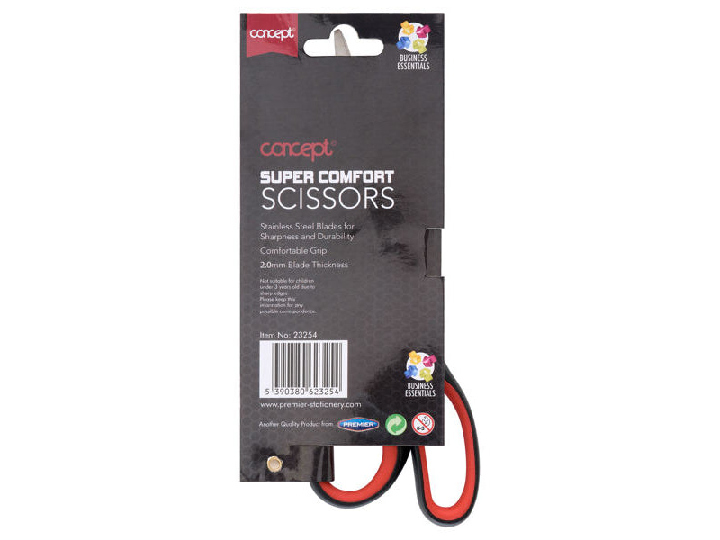 Concept 21cm Super Comfort Grip Scissors