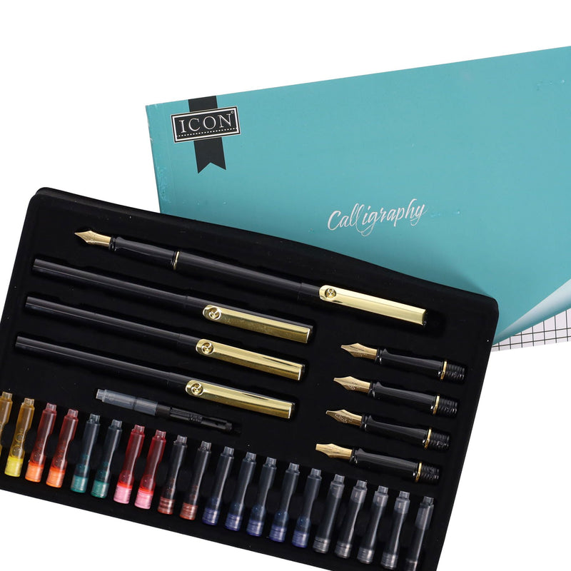 Icon Calligraphy Pen Set - 35 Pieces