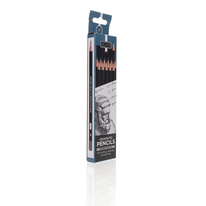 Icon Graphite Pencils - 2B - Box of 12