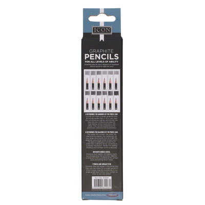 Icon Graphite Pencils - 4H - Box of 12