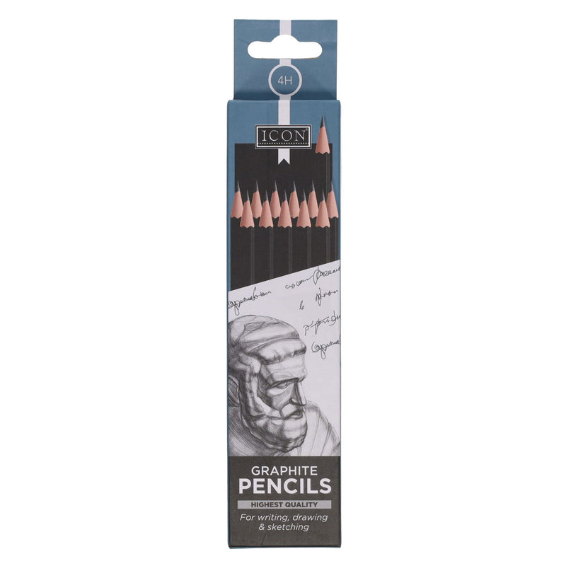 Icon Graphite Pencils - 4H - Box of 12