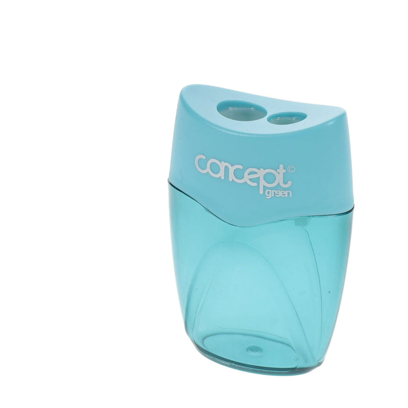 Concept Green Twin Hole Sharpener - Blue