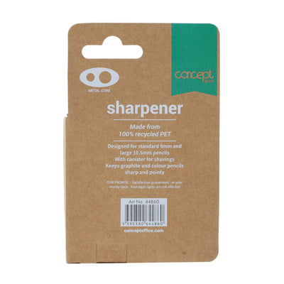 Concept Green Twin Hole Sharpener - Blue