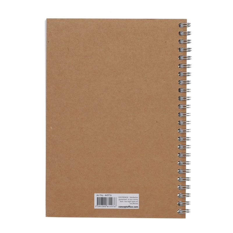 Concept Green A5 Notebook - 80 Sheets