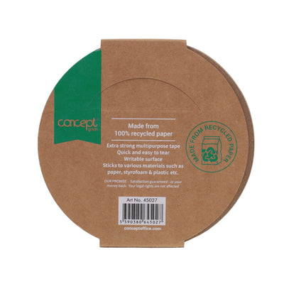 Concept Green Brown Kraft Paper Tape - 48mmx50m