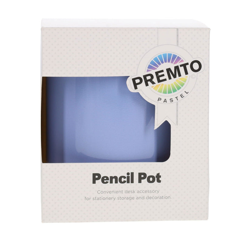 Premto Pastel Tin Pencil Pot - Cornflower Blue
