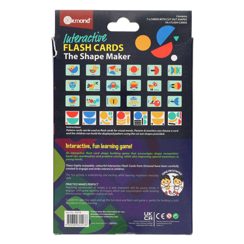 Ormond Interactive Flash Cards - The Shape Maker