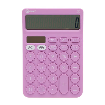 Premto Desktop Calculator - Pastel - Wild Orchid