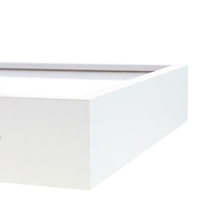 Icon Deep Box Frames - White - 20cm X 24cm