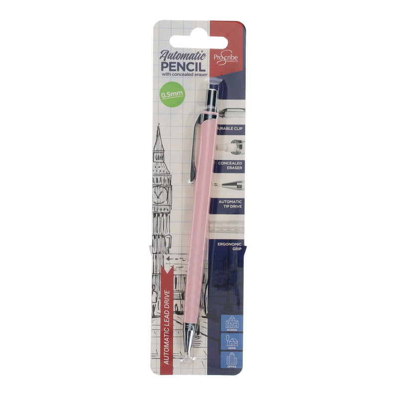 Pro:Scribe Automatic Pencil - 0.5mm - Pink