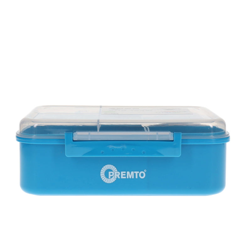 Premto Meal Box With Multicompartments - Printer Blue