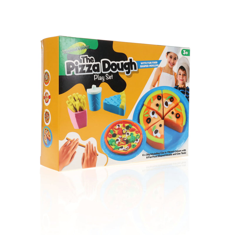 World of Colour The Pizza Dough Play Set - 6 x 20g