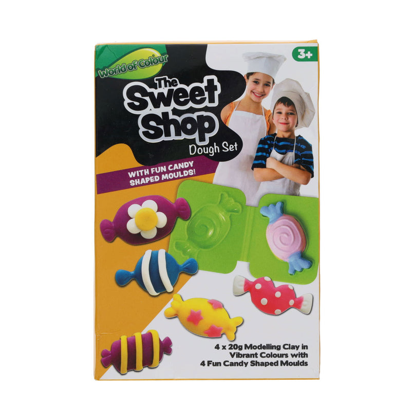 World of Colour The Sweet Shop Dough Set - 4 x 20g