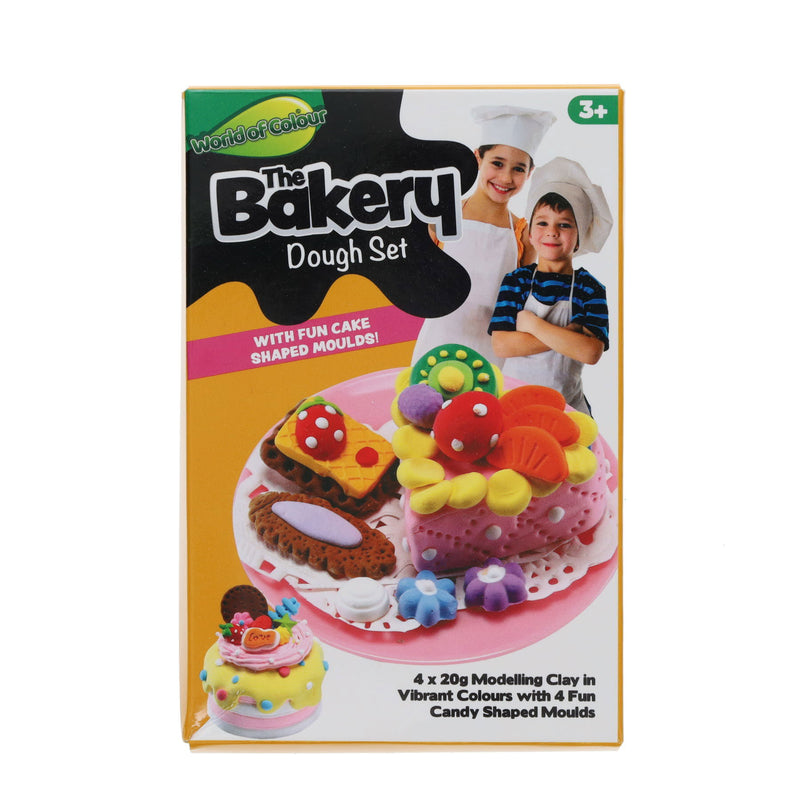 World of Colour The Bakery Dough Set - 4 x 20g